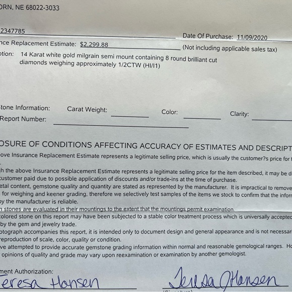 COPY - White Gold Diamond Engagement Ring Mount - Picture 2 of 6